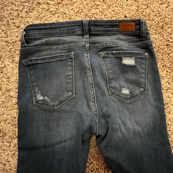 Judy Blue Distressed Skinny Jeans Women 7/28 - Picture 5 of 5